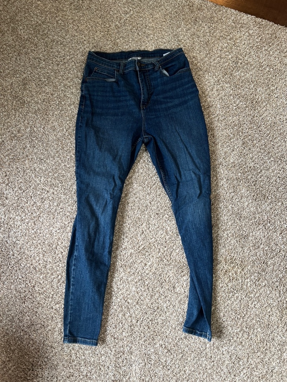 Duluth Trading Co Dark Blue Skinny Jeans